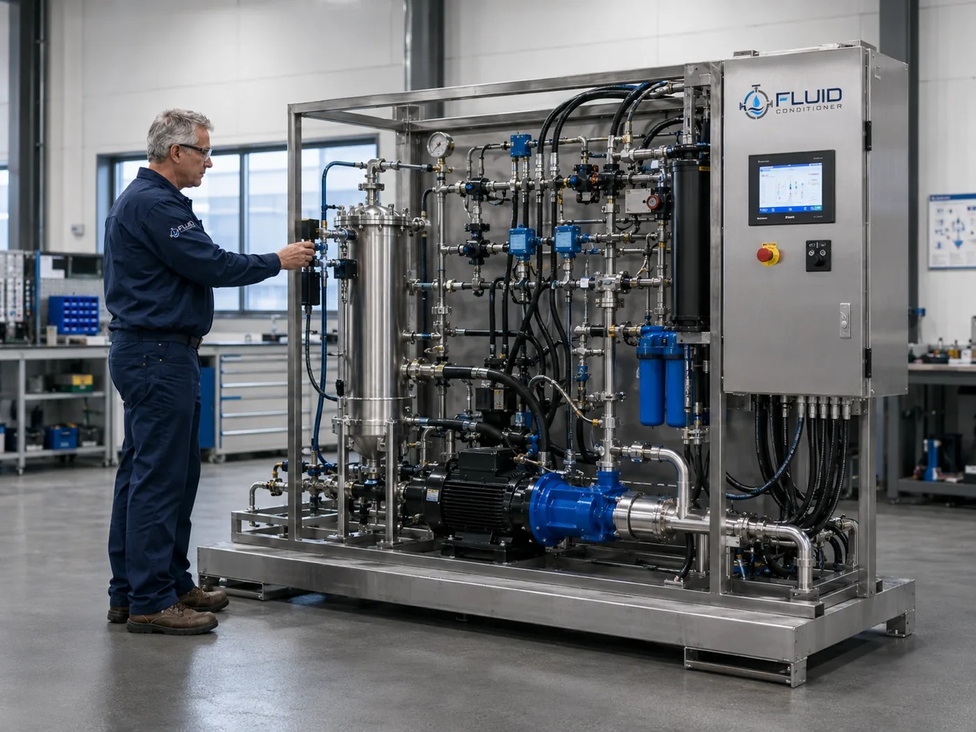 Hydraulic Fluid Conditioning Unit