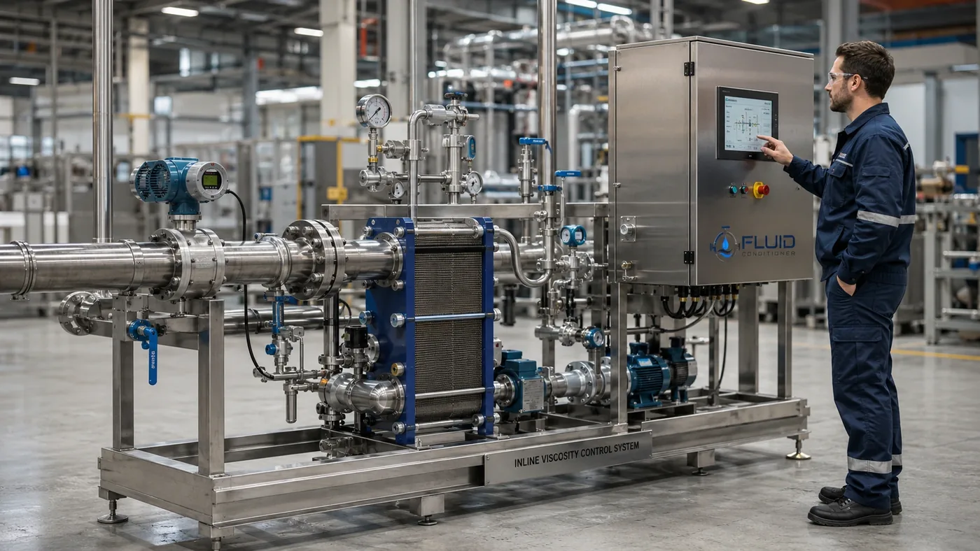 Inline Viscosity Control System